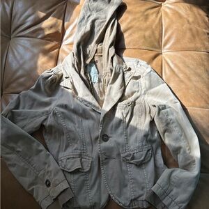 Anthropologie Tan Utility Jacket